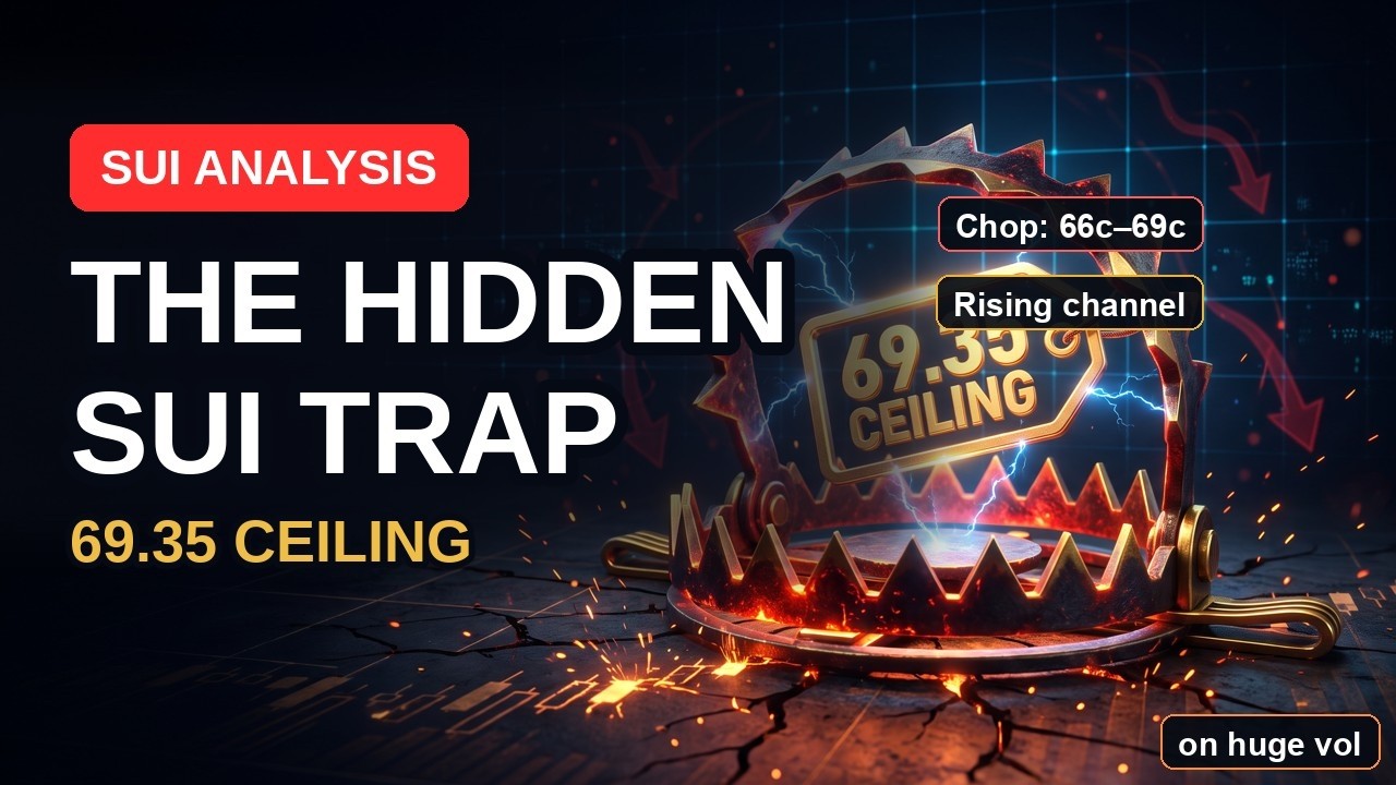 SUI Price WARNING: The Exact Trap Sitting Above Spot Right Now