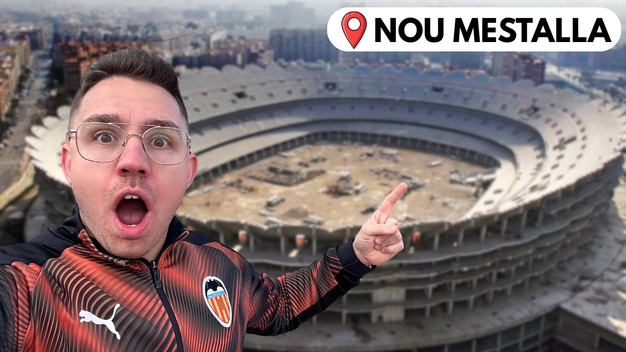 ASÍ ESTÁN LAS OBRAS DEL NOU MESTALLA 🏟️ | ¿Acabarán en 2027?