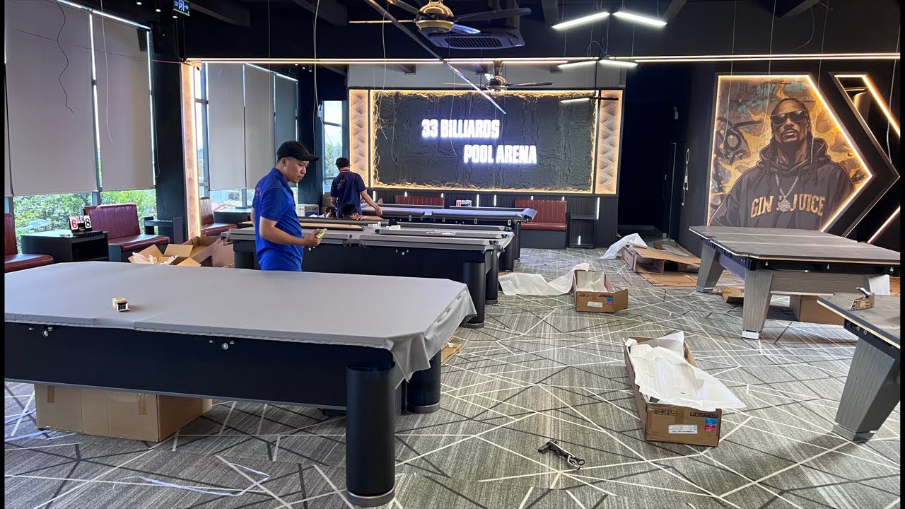 Thi công clb billiards Buôn Mê Thuột