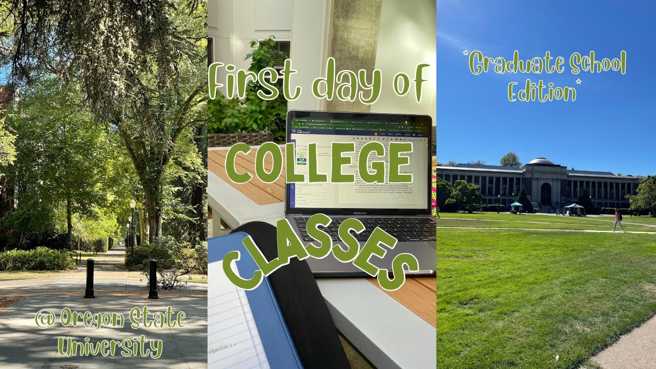 FIRST DAY OF COLLEGE CLASSES @ OREGON STATE UNIVERSITY || graduate school edition