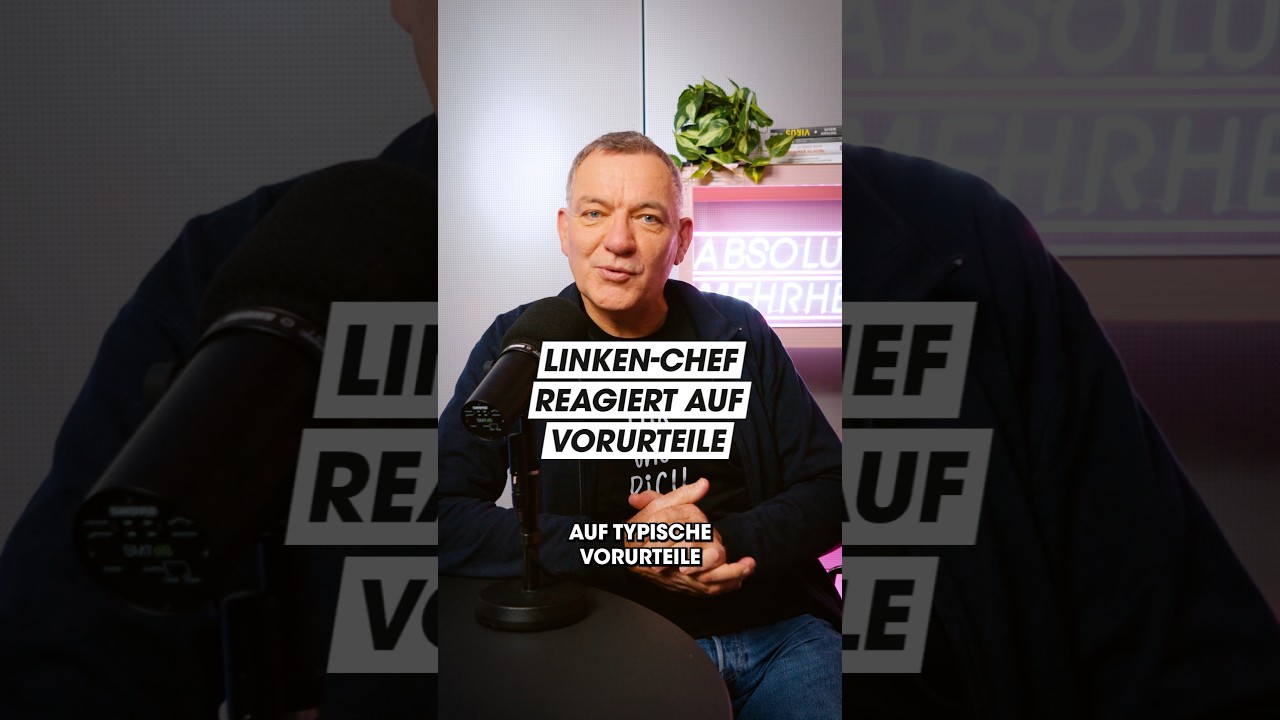 Linken-Chef reagiert auf Vorurteile | ABSOLUTE MEHRHEIT