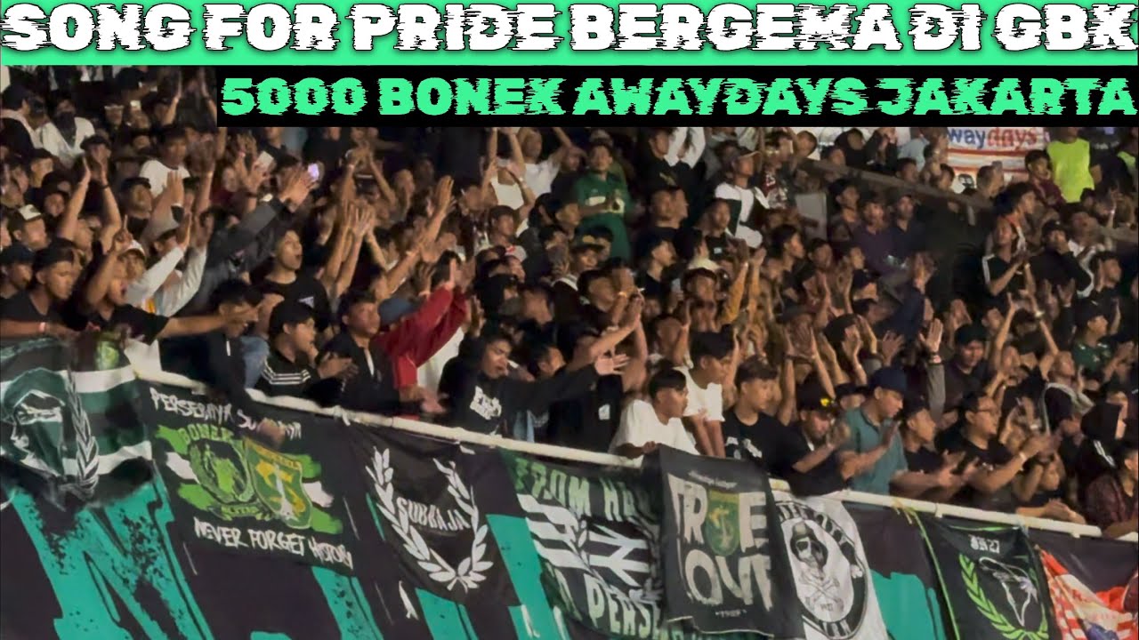 AFTER MATCH PERSIJA 1-1 PERSEBAYA, MOMEN INDAH JAKMANIA BONEK AKHIR LAGA DI GBK
