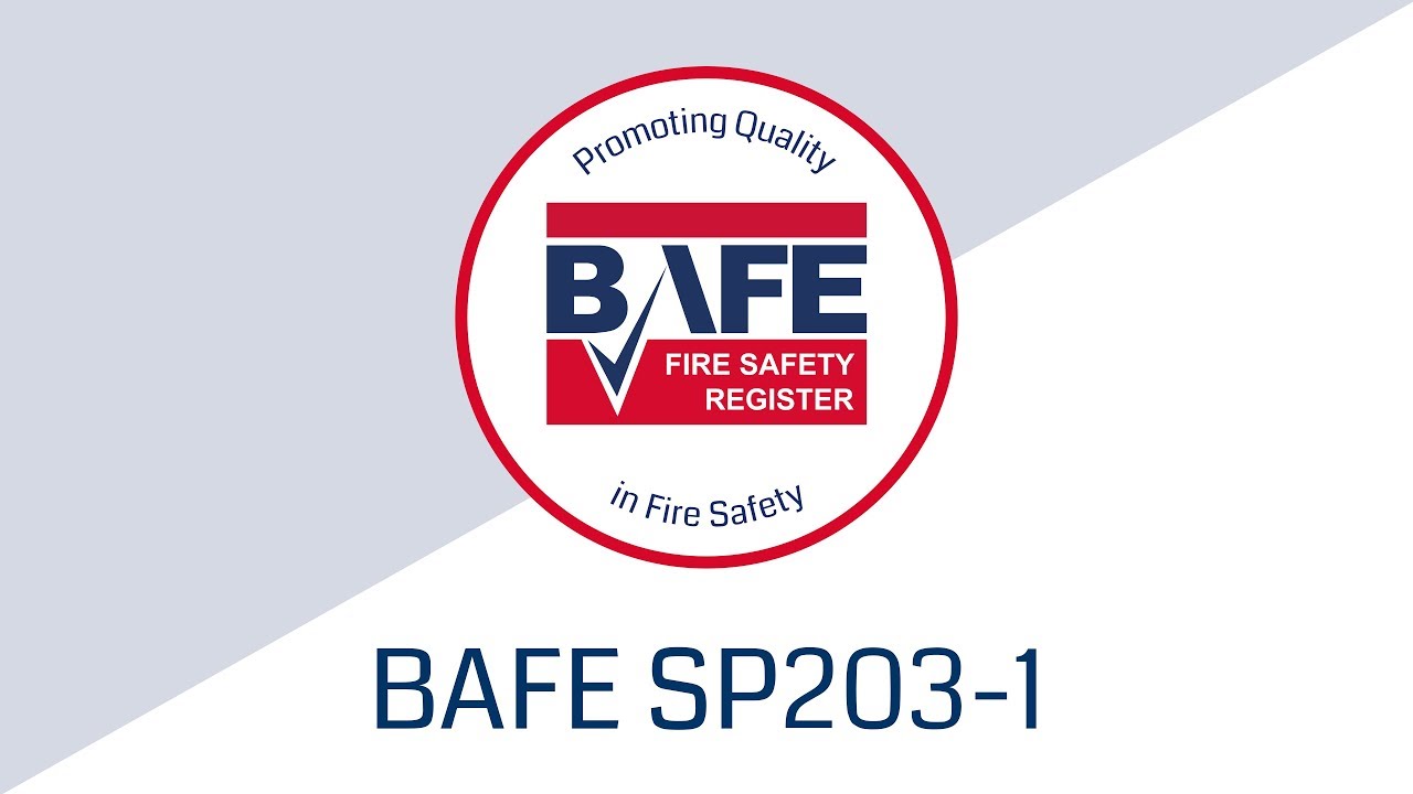 BAFE Fire Detection and Alarm System Provider Scheme (SP203-1)