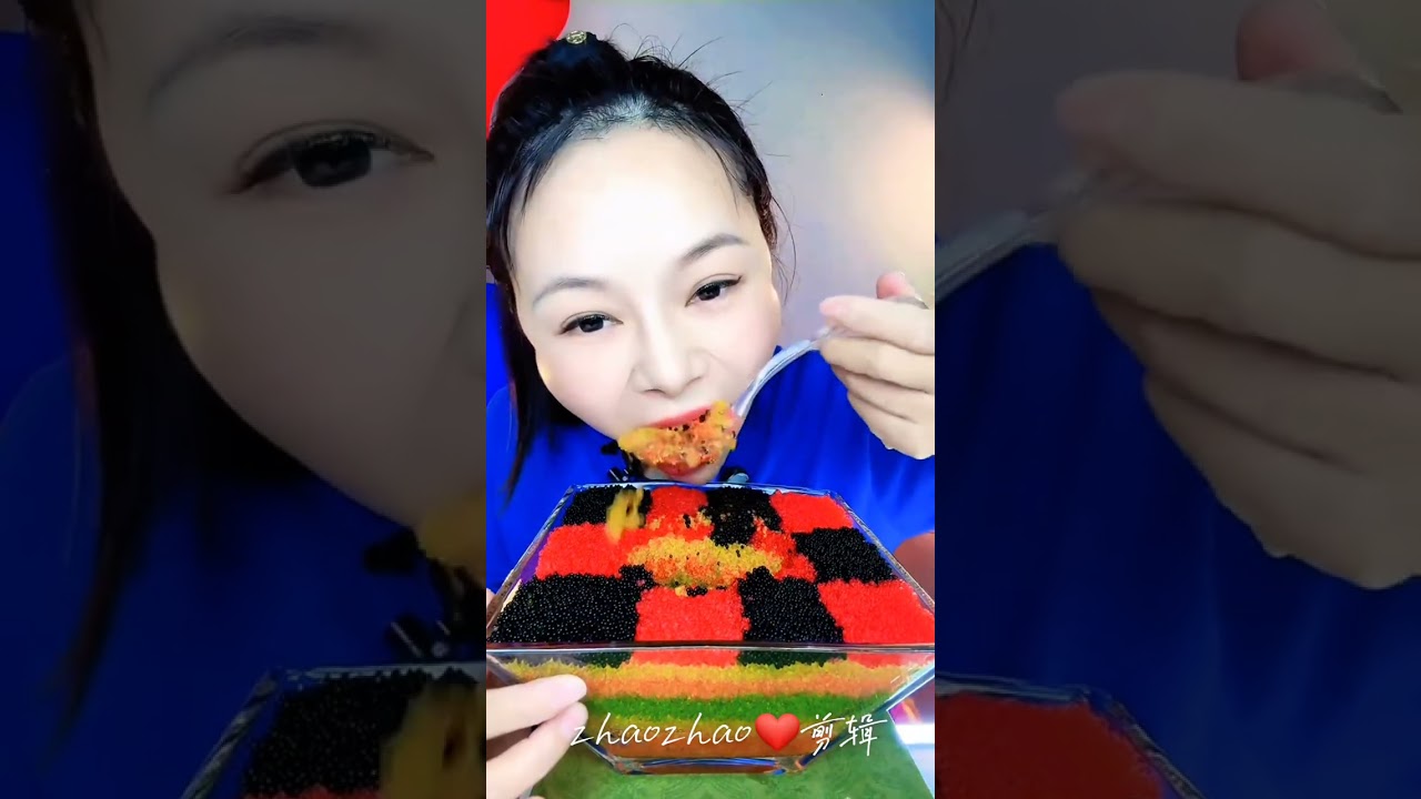 #咀嚼声控 #咀嚼音 #这也太好吃了 #鱼籽 #鱼籽声控 @娅娅超爱吃🥰