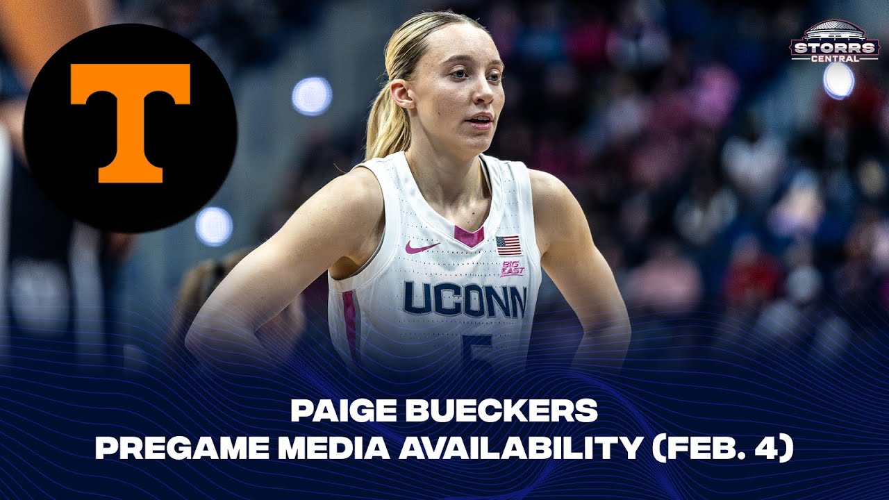 Paige Bueckers Pregame Media Availability - Tennessee (2-4-25)