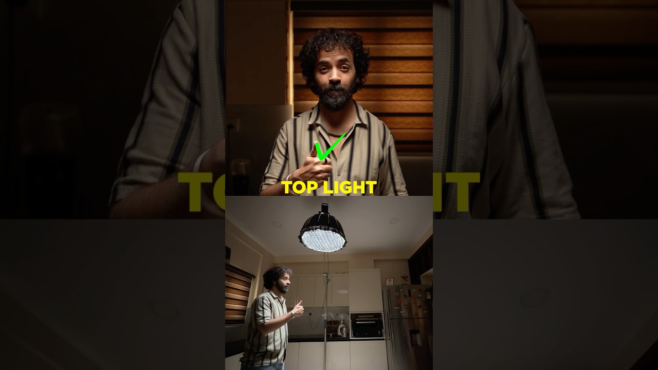 How to place your light for best results #lighting #tutorial #studiolife #phography #videography