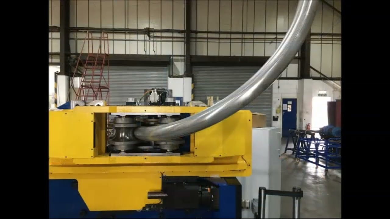 One of our Unison special tube bending machines rollforming.