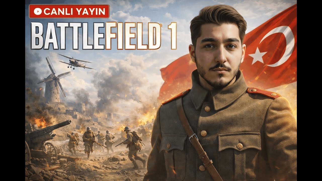 🔴LIVE BATTLEFIELD 1 I ÖZLENİLEN OYUNA TEKRAR DÖNDÜK  #battlefield1