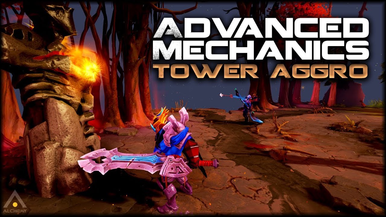 Dota 2 Advanced Mechanics - How to Dive Towers & Tower Aggro | Dota 2 Pro Guides