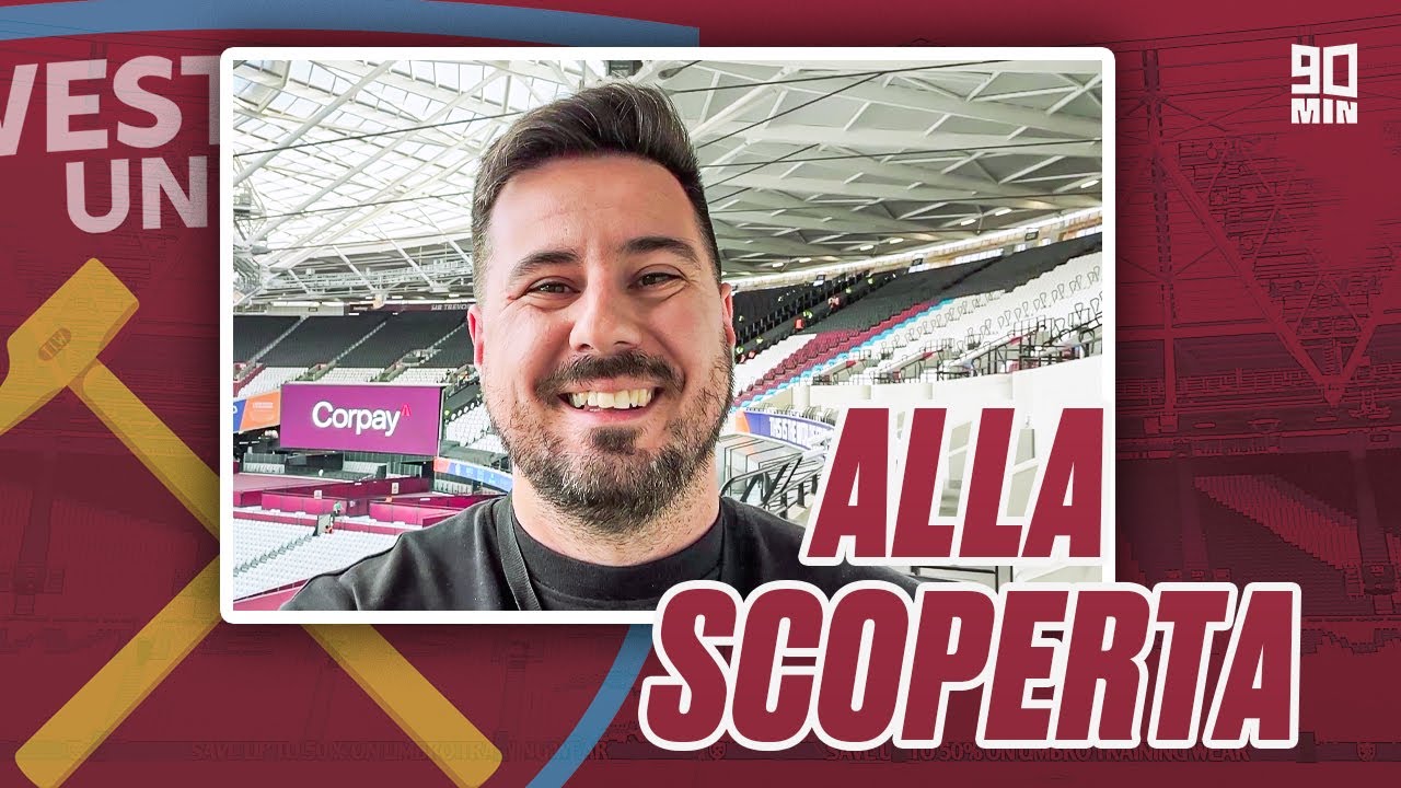 LA BELLEZZA DELL'INNO DEL WEST HAM ASCOLTATO DAL VIVO | ALLA SCOPERTA DEGLI IRONS