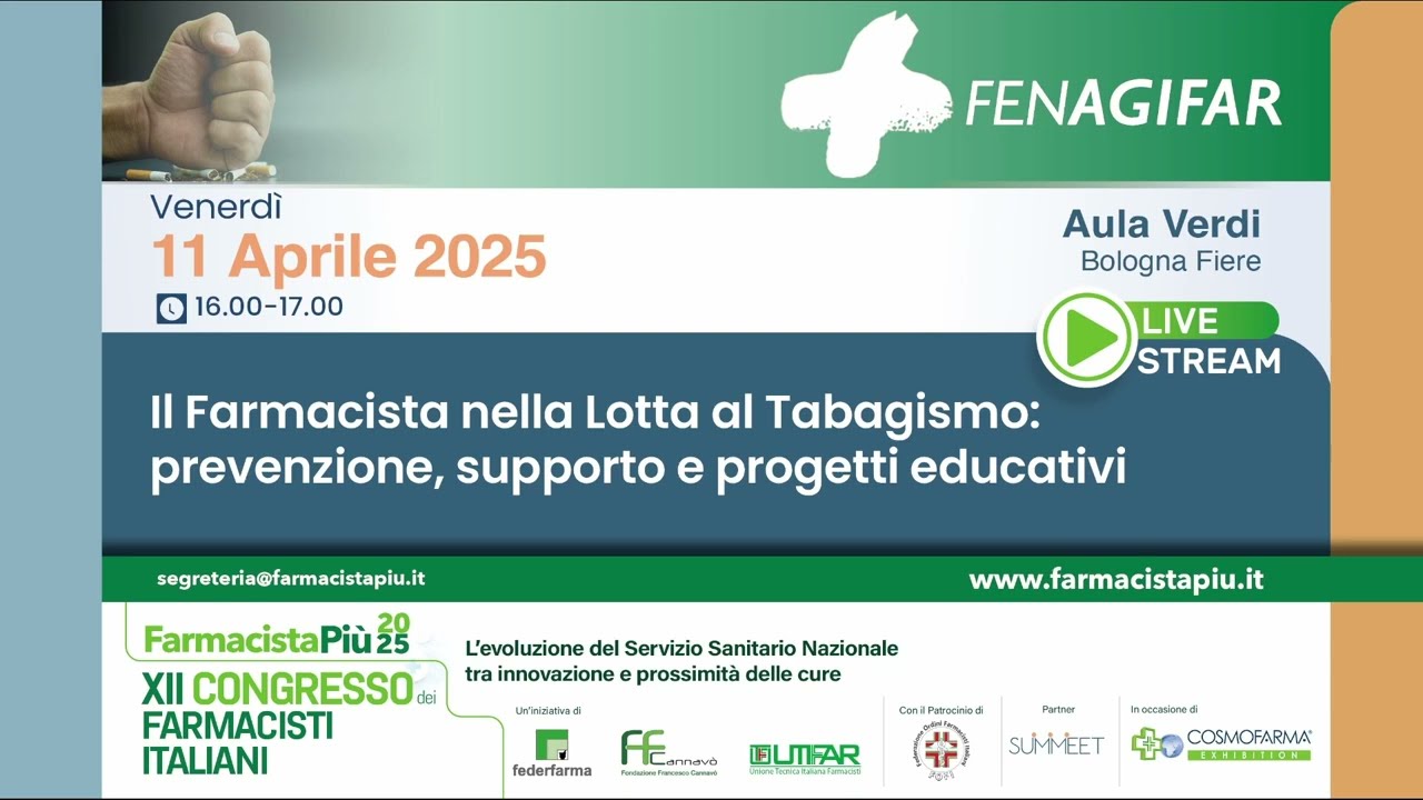 Il Farmacista nella lotta al tabagismo: Prevenzione, supporto e progetti educativi