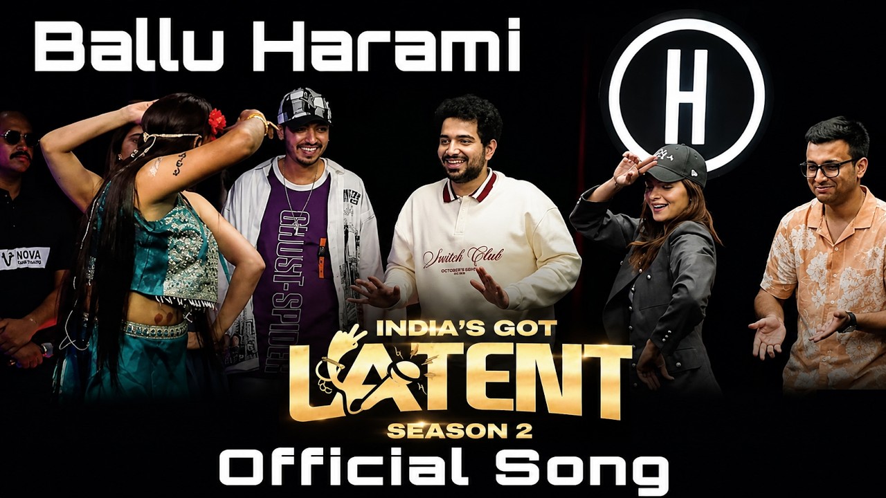 Ballu Harami | Official music | India's Got Latent Season 2 ep1 | Young AJ #indiasgotlatent #music