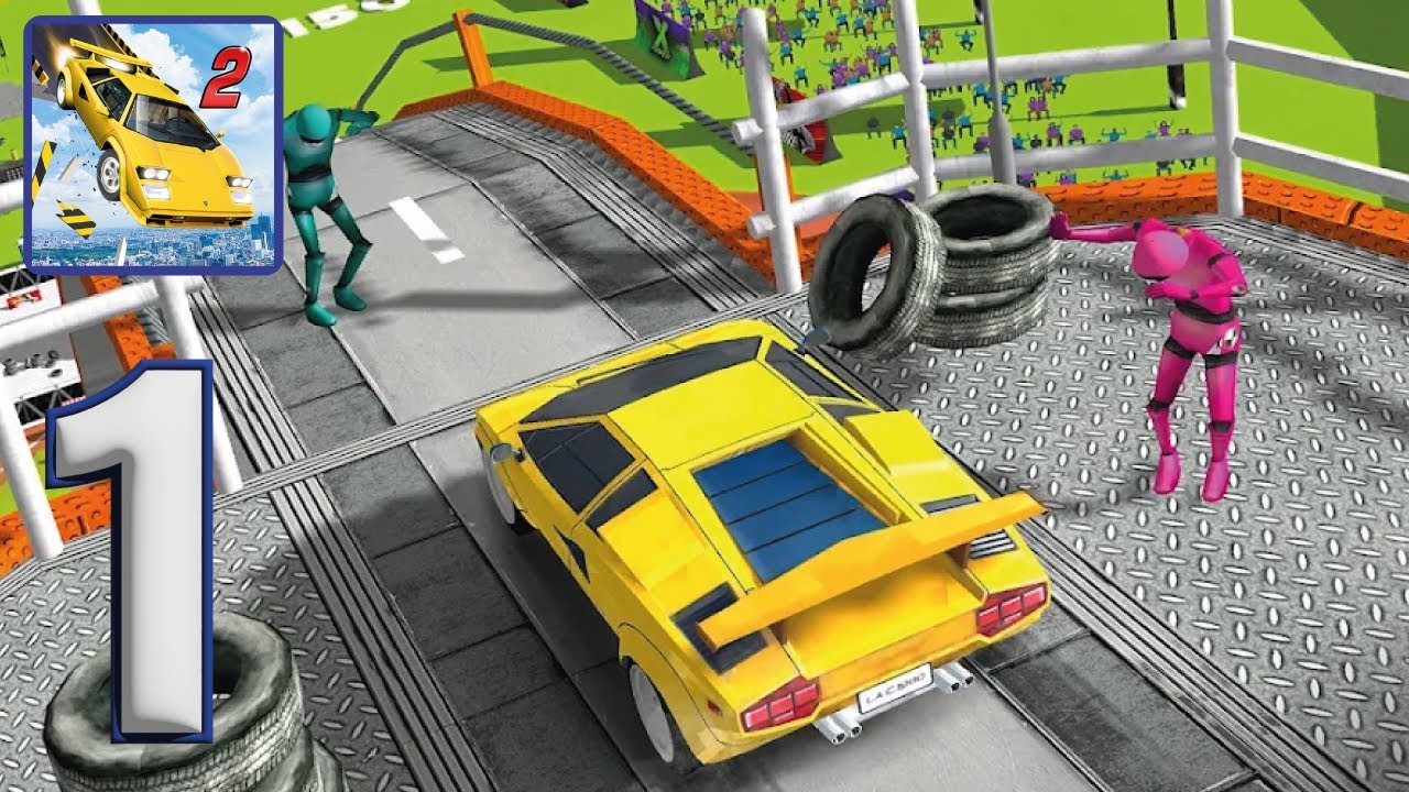 Ramp Car Jumping 2 Gameplay Part 1 - Android