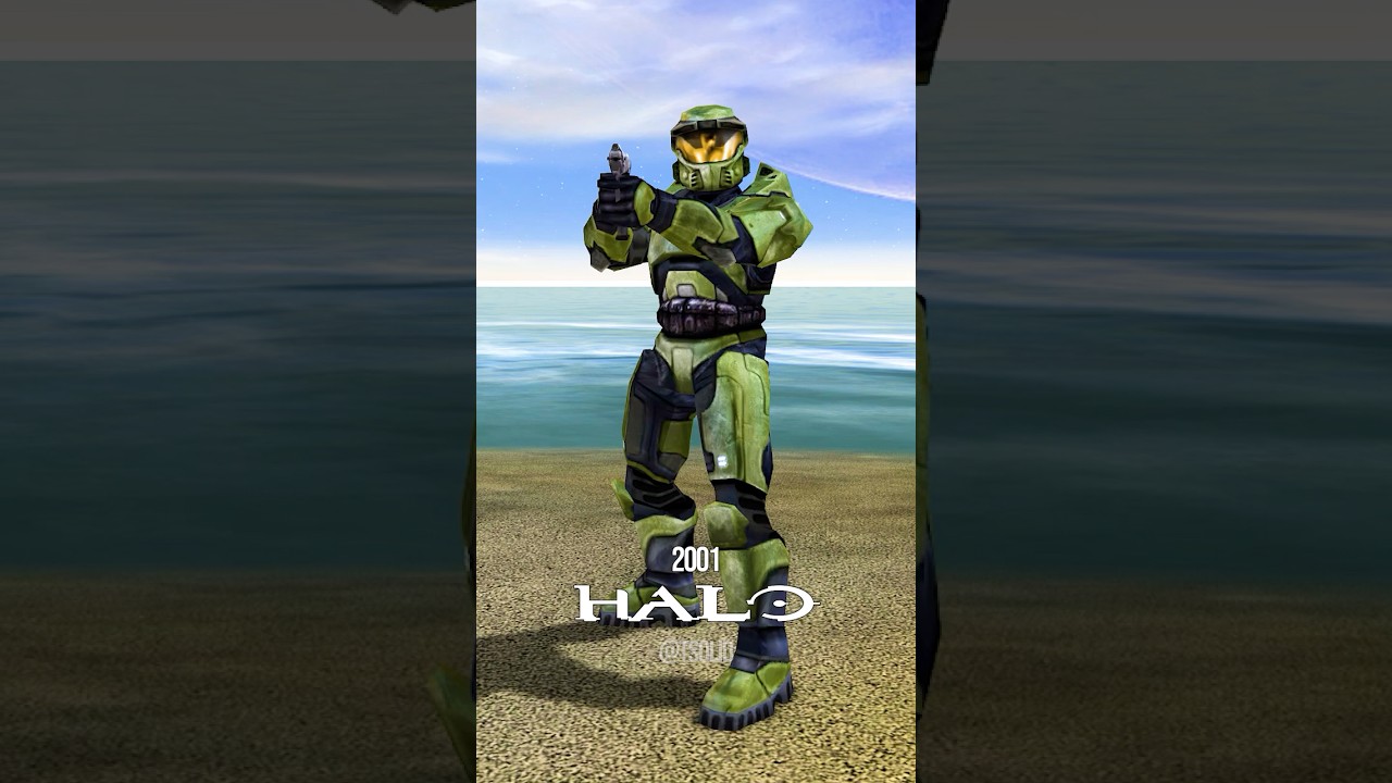 Master Chief Halo CE to Halo Infinite (2001-2021) Evolution - Halo