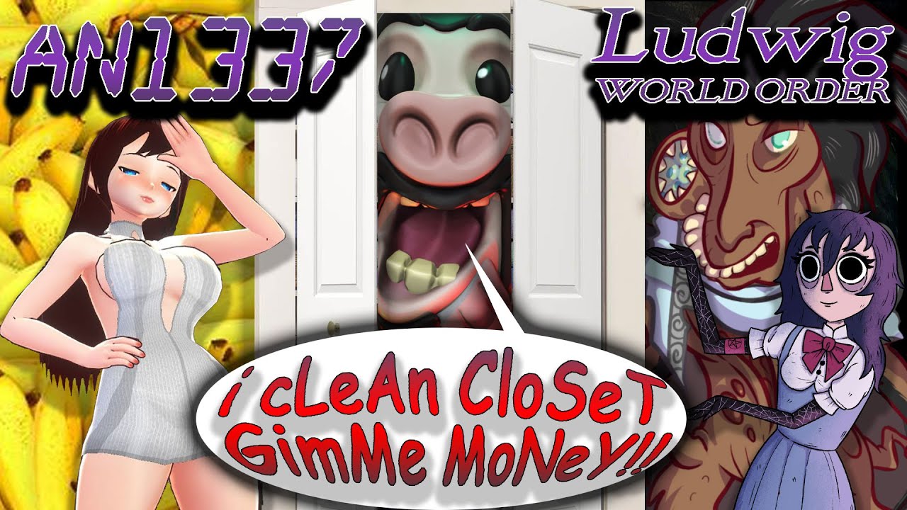 Ludwig & Ang1337 REACTS! to DSP's Closet Stream LIVE!