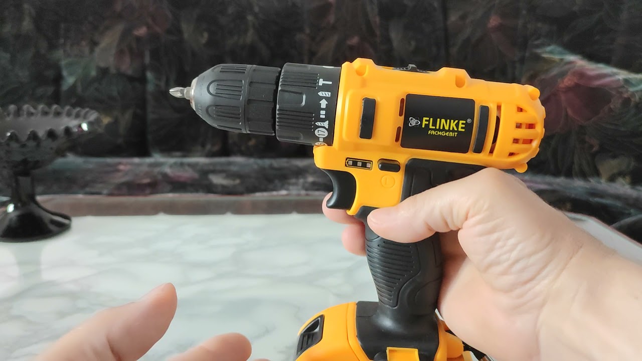 Flinke FK 8012 Akkus fúró bemutató