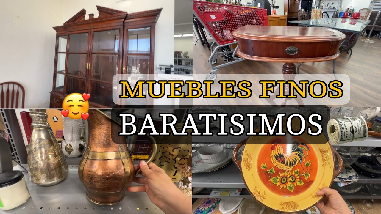 👉 Tienda de Segunda Mano: Encontré Muebles Finos Baratos | SALVATION ARMY 