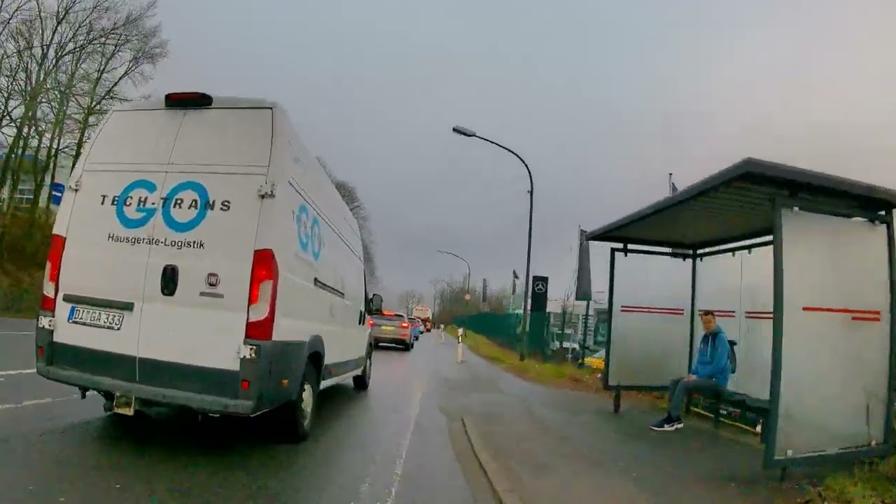 Arbeitsweg mit meinem neuen Fahrrad