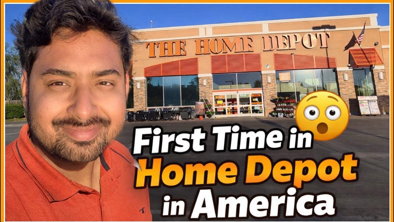 First Time in Home Depot in California | Daily Vlog USA #44