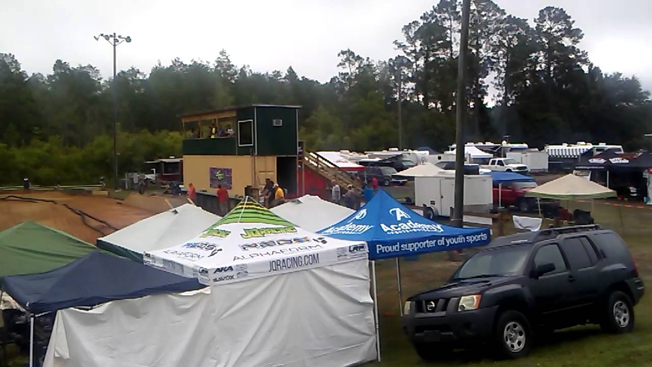 This is what the new and improved Lake City Florida RC track look like