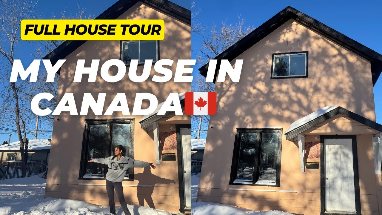 House In Canada Prince Albert. Complete House Tour #shrutishettyvlogs