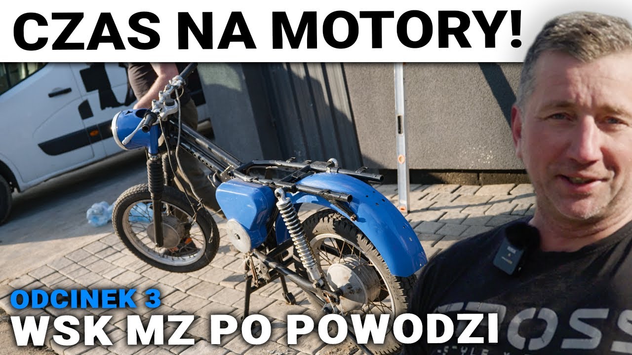 MOTORY WUJKA TOMKA | Wsk Mz odbudowa po powodzi  - epizod 1.