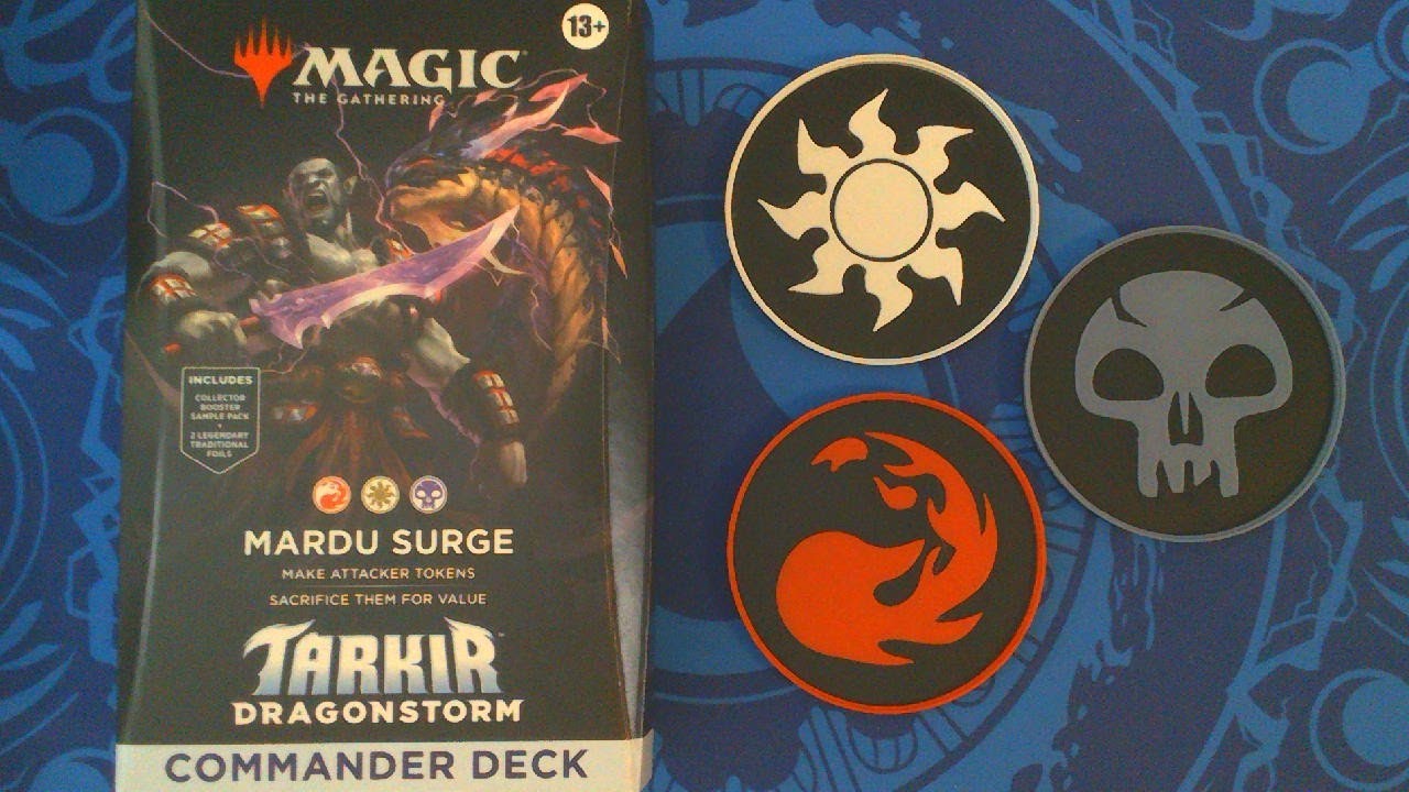 WBR Mardu Surge [TDC][TDM] Tarkir: Dragonstorm Commander Deck 1 #mtg #mtgtdm #tarkirdragonstorm
