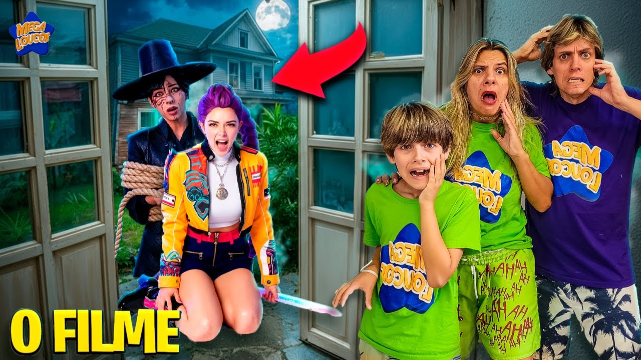 AS GUERREIRAS DO KPOP INVADIRAM NOSSA CASA E TROUXE ÁS HUNTRIX E OS SAJA BOYS ★ O FILME