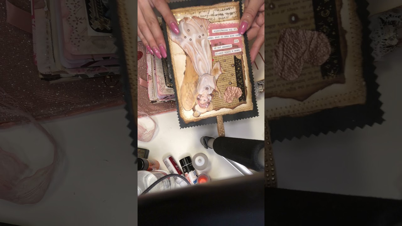JUNK JOURNAL FLIP THROUGH 📖 VAMOS A HOJEAR ESTE DIARIO DE BASURA