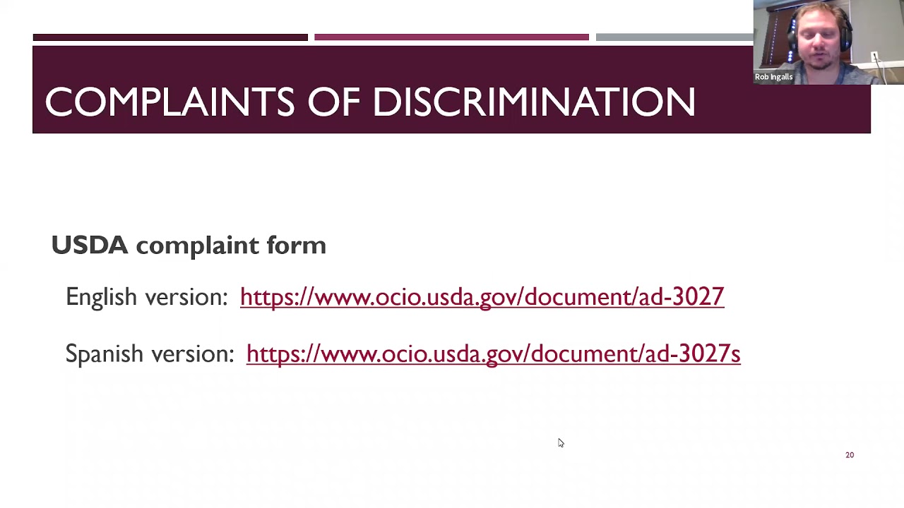 Civil Rights Training 11 10 2021 Webinar