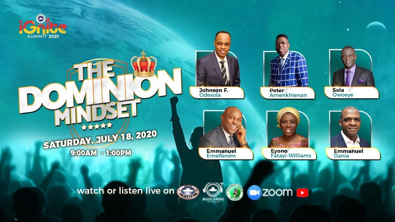 IGNITE 2020 || THE DOMINION MINDSET