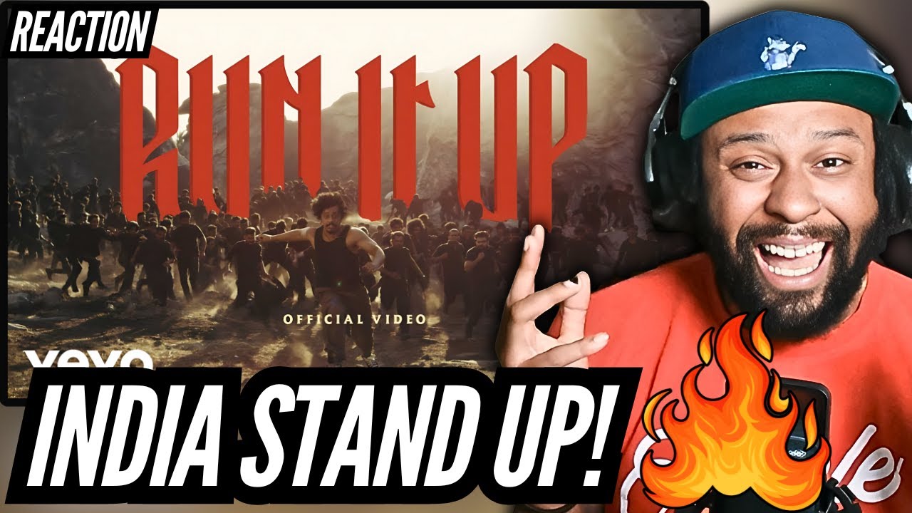 🔥 FIRST TIME REACTION! Hanumankind - Run It Up (Prod. By Kalmi) | 🇮🇳 Indian Hip-Hop Goes Crazy!