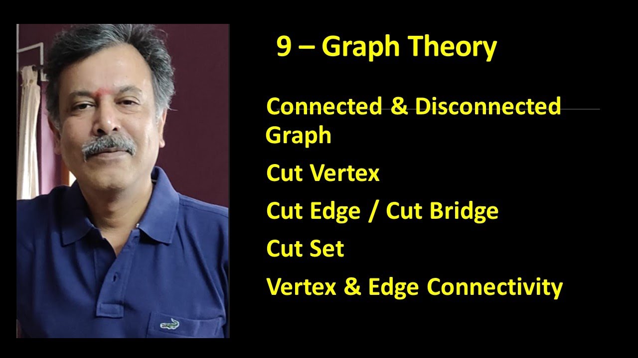 9 - Connectivity & other terminologies - #GraphTheory - English - #MadhavanSV