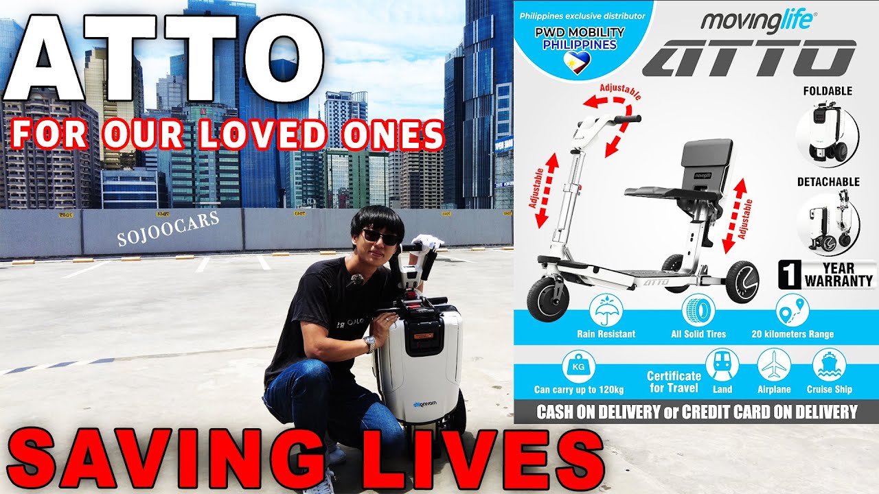 Это может спасти жизни наших близких, спасательный самокат ATTO - [SoJooCars]