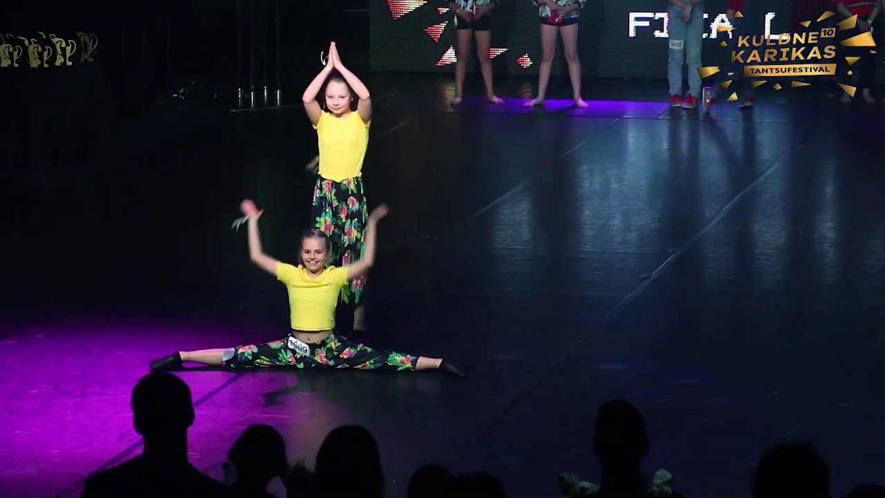 Heidi Murel ja Getter Innos / Show Dance lapsed duo / Kuldne Karikas 2019 finaal