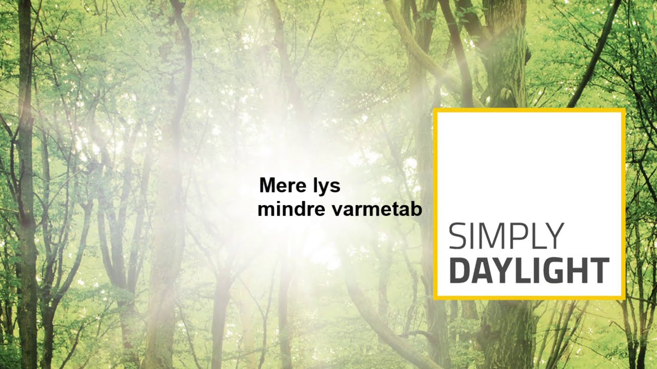 SimplyDaylight   Mere lys - Mindre Varmetab