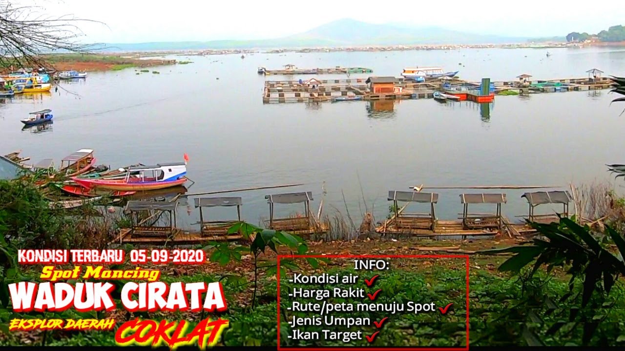 INFO TERBARU SPOT MANCING WADUK CIRATA | EKSPLOR Daerah COKLAT -Ngablu Fishing Info