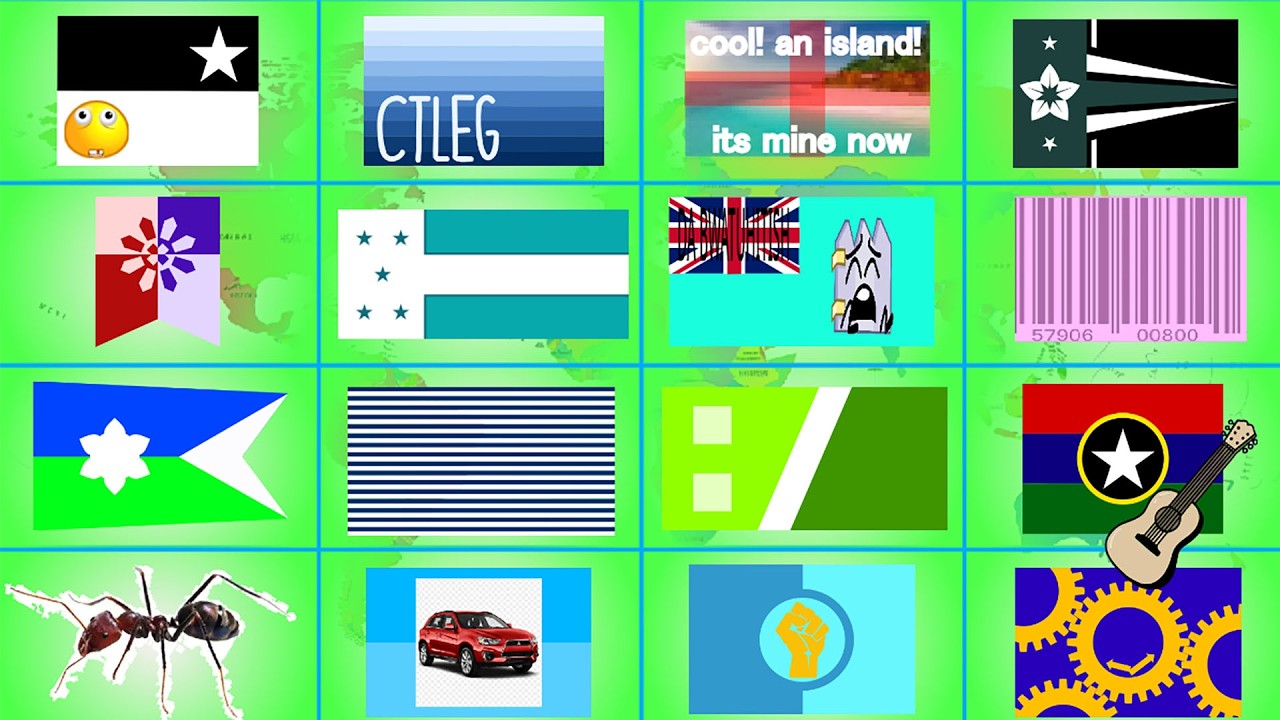 Official Flag Band: 🏆 World Flags Battle Royale! Who Will Win? | Ultimate Showdown!