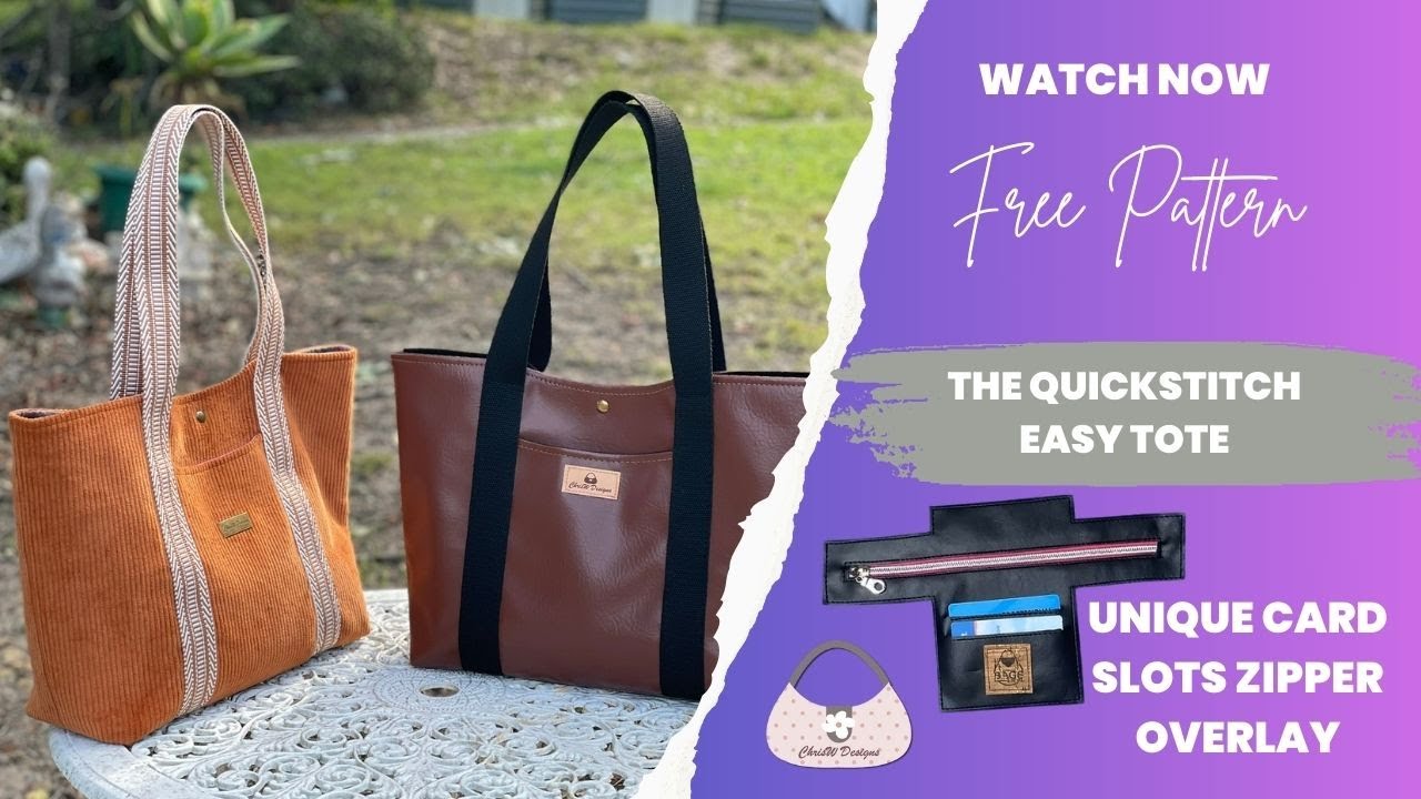 Struggling With Bag Making? Start With This Easy Tote