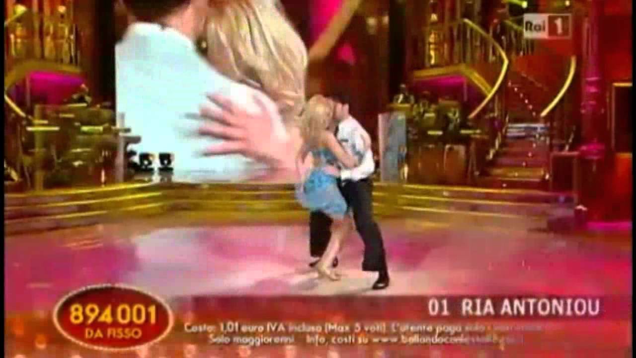 La Big Band suona le musiche per Ria Antoniou e Raimondo Todaro nella seconda manche