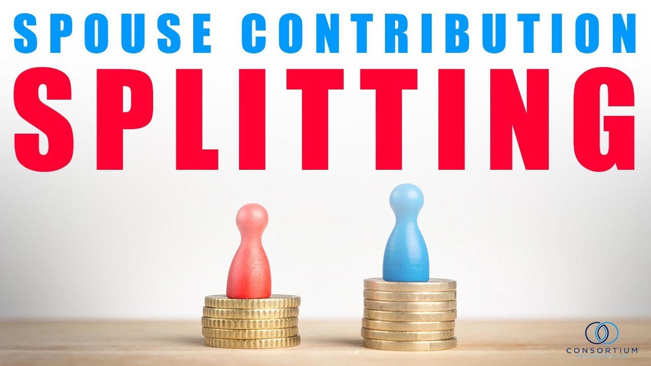 Spouse contribution splitting ... We promise it's more exciting than it sounds!