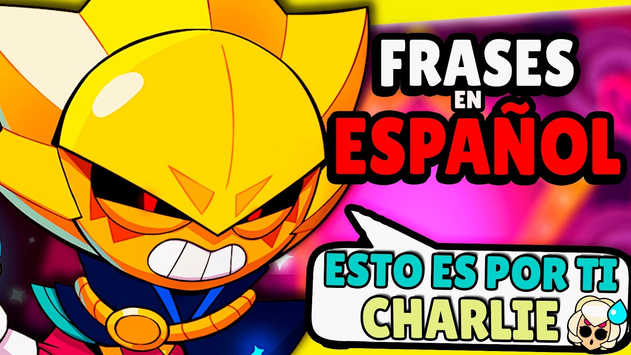 ⭐QUE DICE de CHARLIE?!⭐ | TODAS LAS FRASES DE SIRIUS EN ESPAÑOL | Brawl Stars