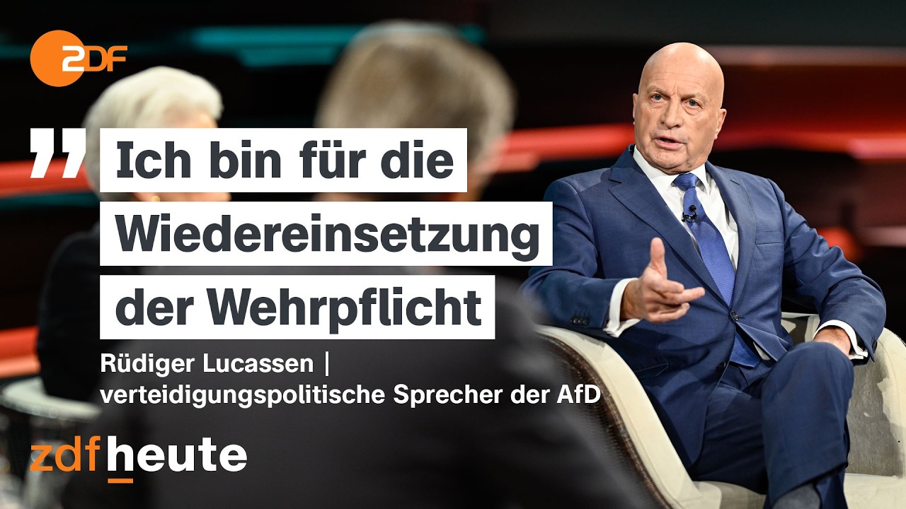Höcke ist dagegen: Wo steht die AfD beim Thema Wehrpflicht? | Markus Lanz vom 11. Februar 2026