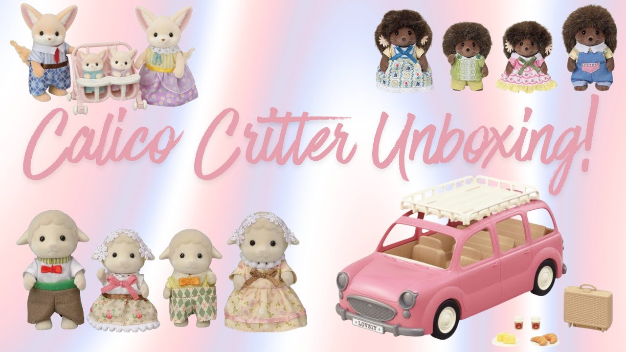 Cute Calico Critter Unboxing!