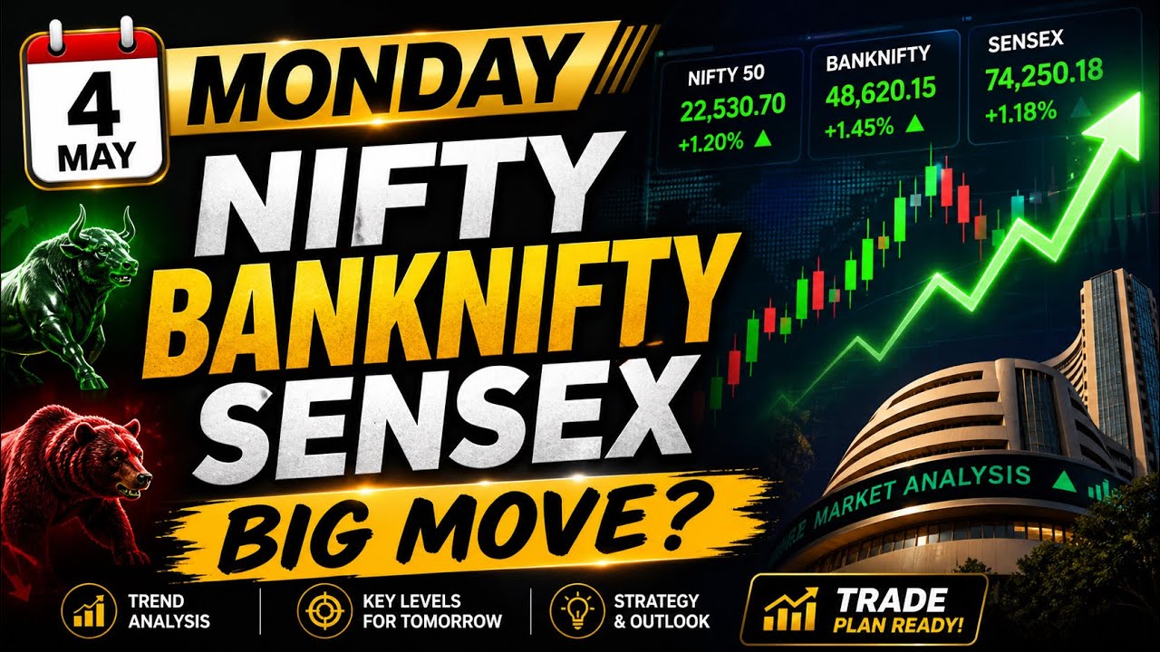4 May Nifty Analysis 🔥 Monday Market Big Move? Key Levels Inside