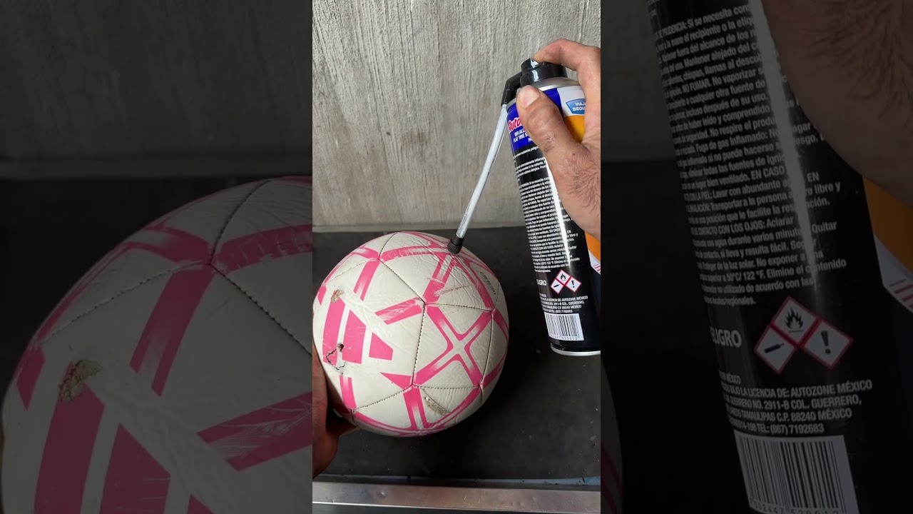 Como Parachar F&aacute;cil Un Bal&oacute;n De Futbol #balones #soccer #deporte #tutorial