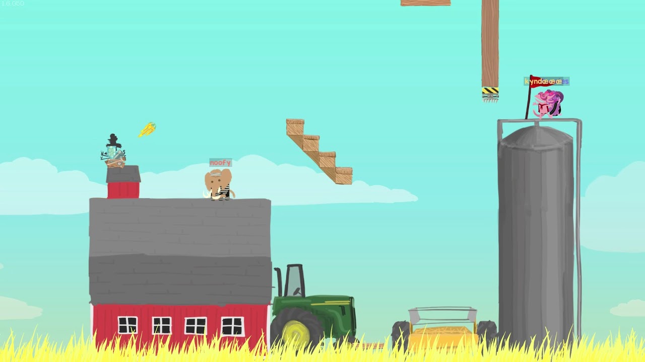 Han er jo uovervindelig?! (Dansk Ultimate Chicken Horse Race)