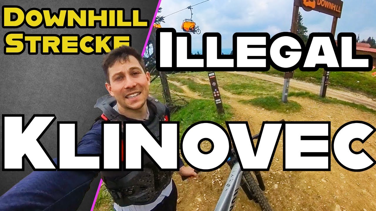 Bikepark Klinovec ILLEGAL Downhill Strecke I extrem technisch!