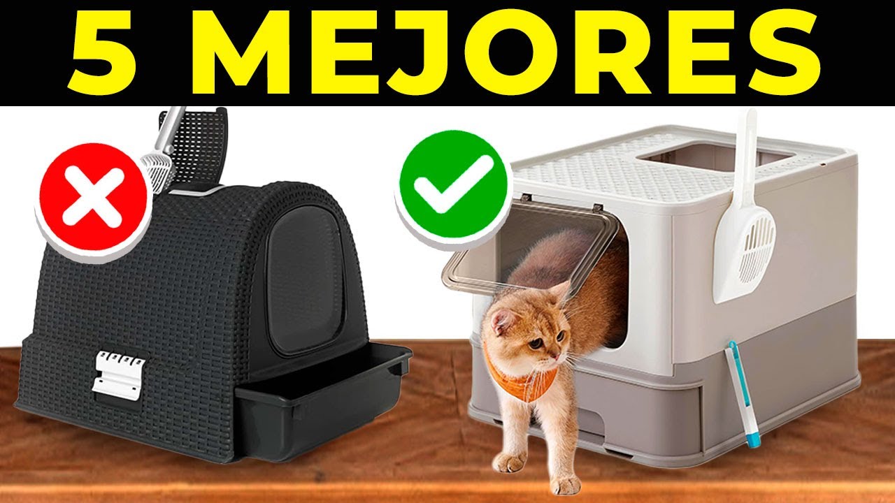 😮 Los 5 MEJORES ARENEROS Para GATOS 2025 | MEJORES ESTERILIZADORES Para GATOS