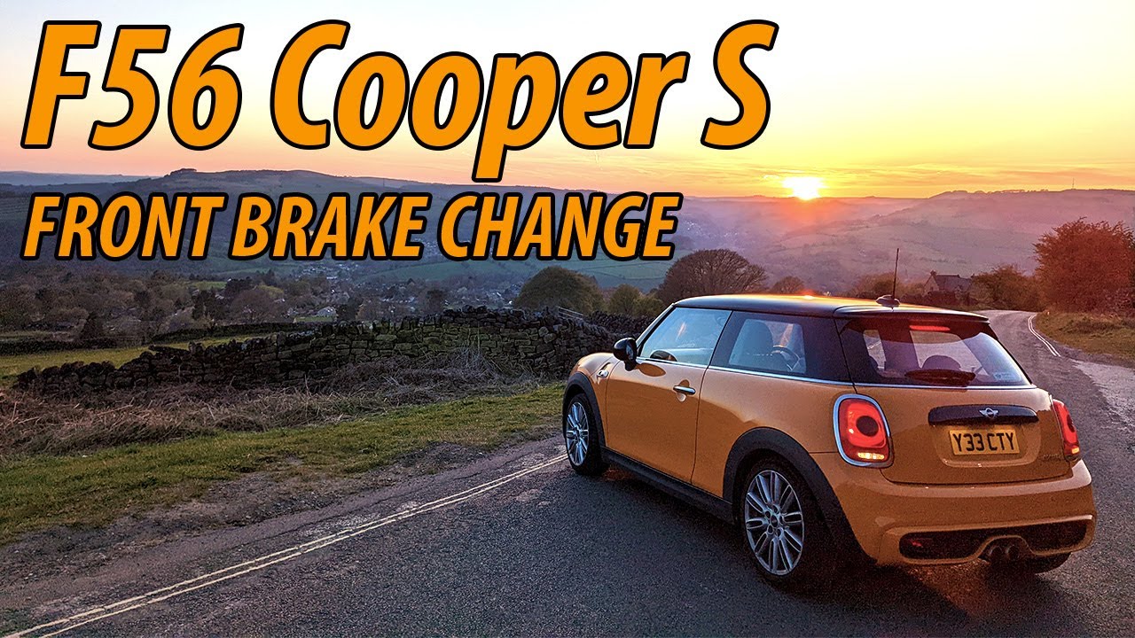 Courtney's Cooper S Gets New Front Brakes (Super Easy DIY!)